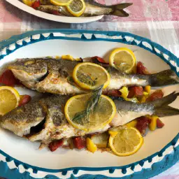 Teaser Image: Montenegrin-Style Baked Fish